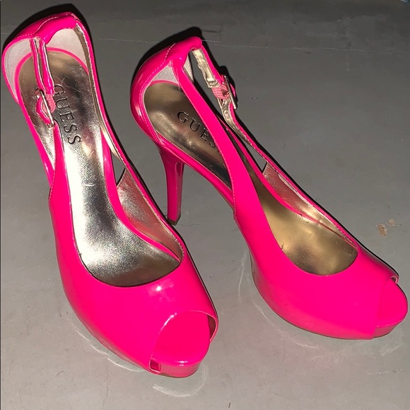 Guess Hot pink high heels - Picture 6 of 6